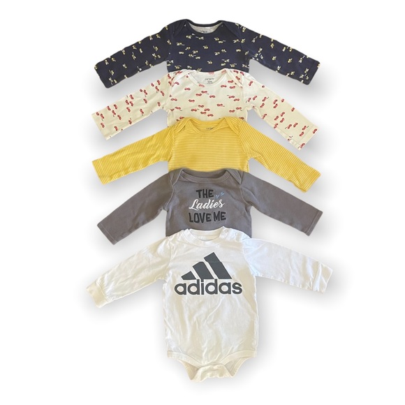 adidas Other - Baby Boy Long Sleeve Onesie Lot